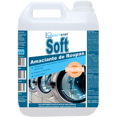 Amaciante de Roupas - PERFECT WASH SOFT