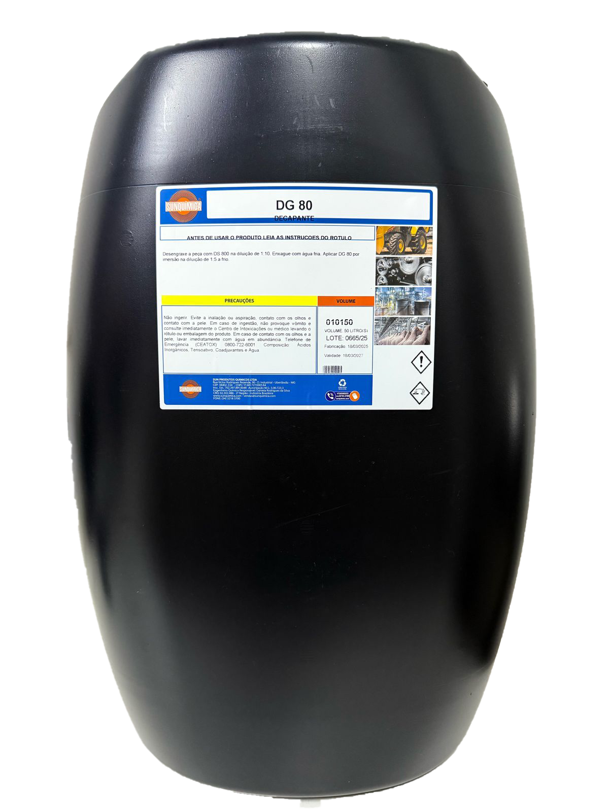 Decapante de Metais - DG 80