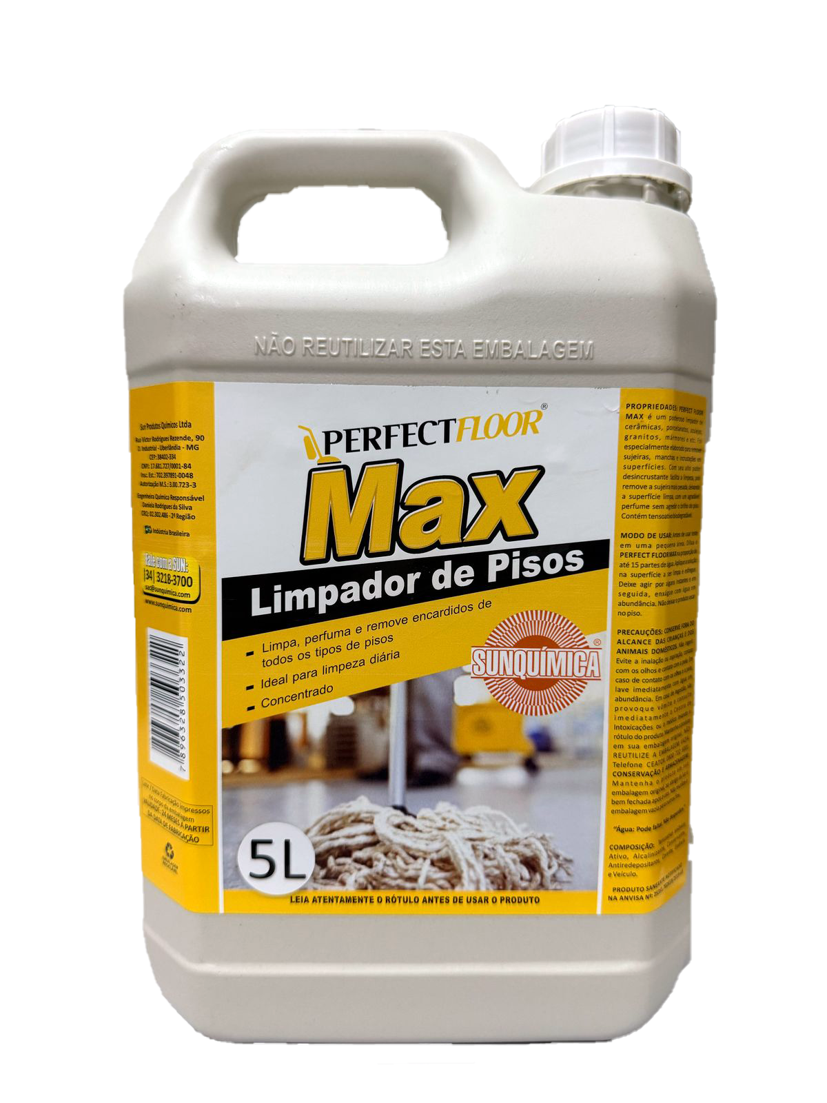 Limpador para Pisos - PERFECT FLOOR CLEAN
